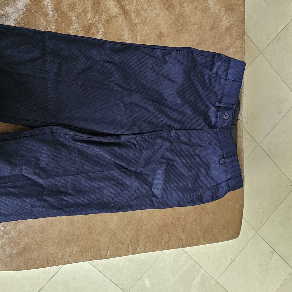 Kids Navy Formal Pants